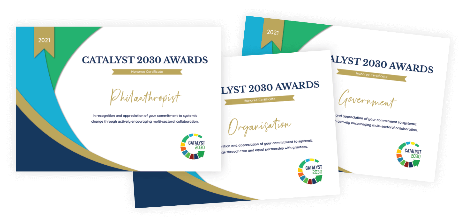 Catalyst 2030 certificates
