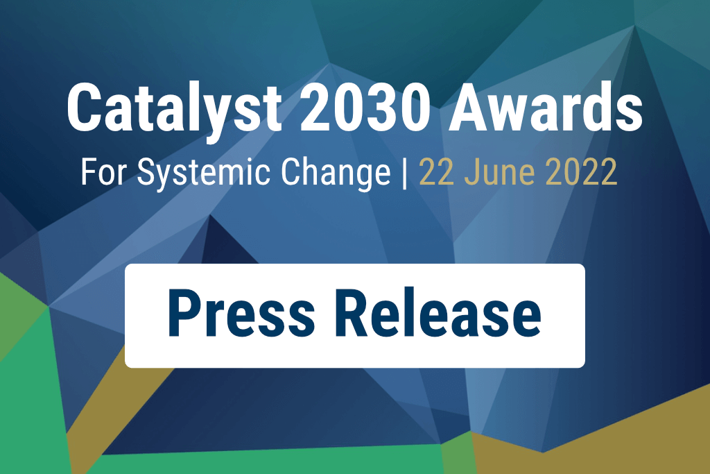 Catalyst 2030 announces global award winners Catalyst 2030 Awards